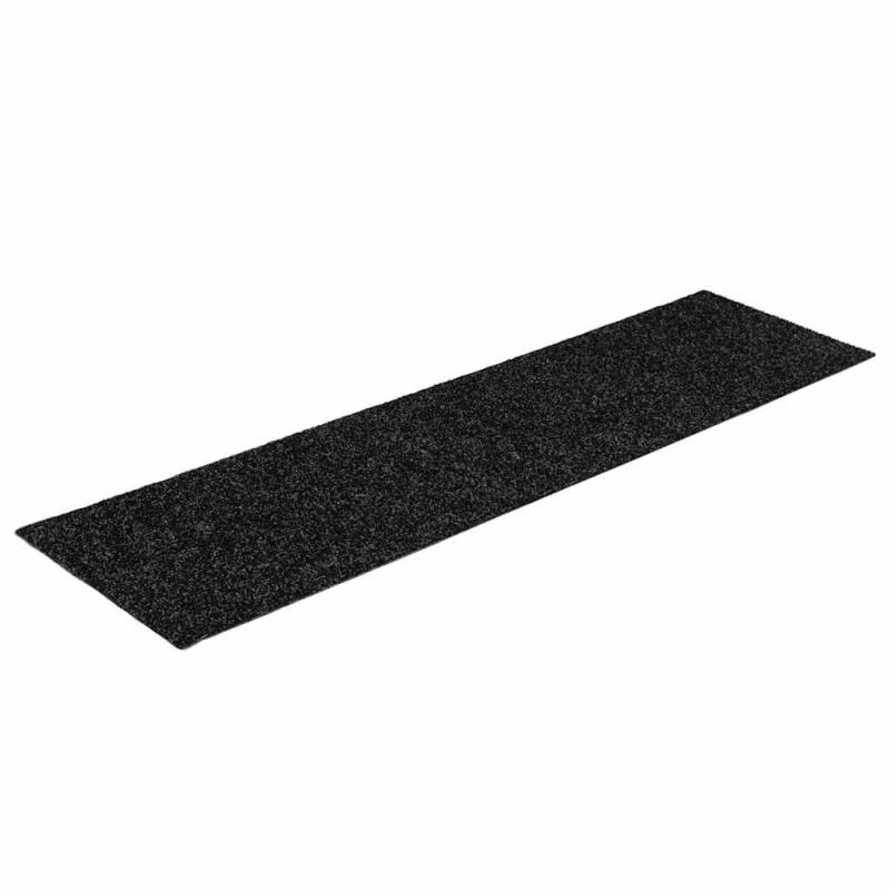 Stufenmatten Selbstklebend 30 Stk. Schwarz 76x20cm Rechteckig