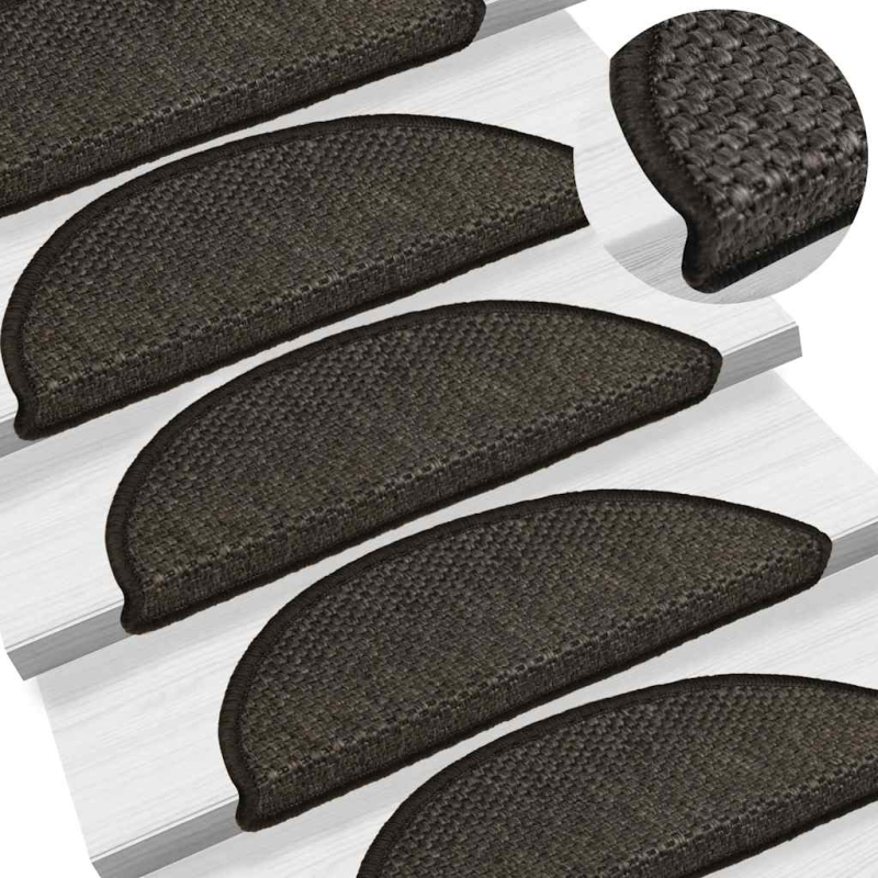 Stufenmatten Selbstklebend Sisal-Optik 30Stk. 56x17x3cm