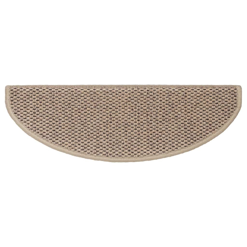 Stufenmatten Selbstklebend Sisal-Optik 30Stk. 65x21x4cm Sand