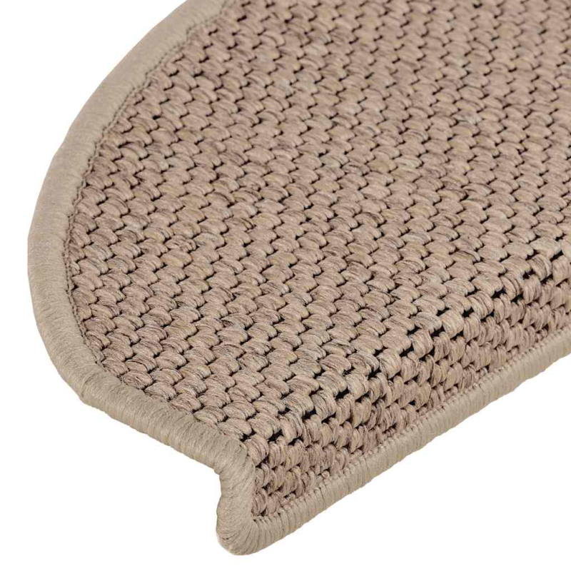 Stufenmatten Selbstklebend Sisal-Optik 30Stk. 65x21x4cm Sand