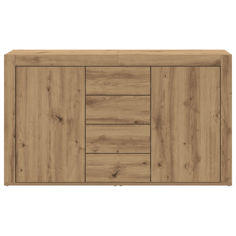 Sideboard Eichenholz Holzwerkstoff 120 x 36 x 69 cm