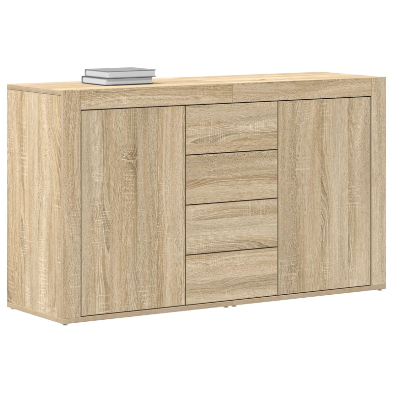 Sideboard Sonoma Eiche Engineered wood 120 x 36 x 69 cm Stauraum