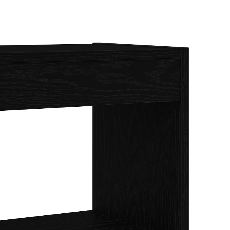 Bücherregal Schwarze Eiche Material 100 x 30 x 198 cm Regale