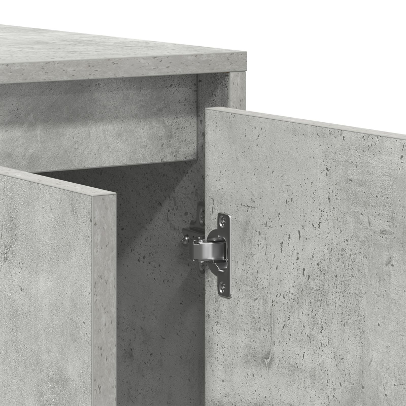 Beton Grau Sideboard Beton grau Holzwerkstoff 135 x 41 x 75 cm