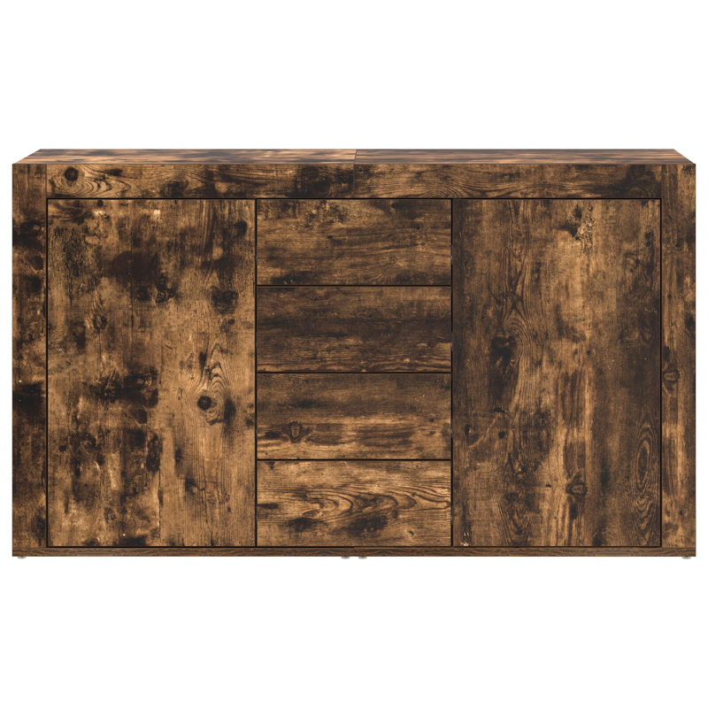 Sideboard Geräucherte Eiche Holzwerkstoff 120 x 36 x 69 cm
