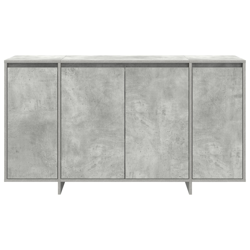 Beton Grau Sideboard Beton grau Holzwerkstoff 135 x 41 x 75 cm