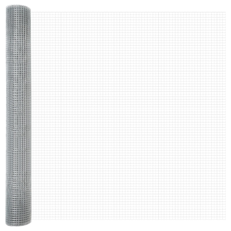 Gartenzaun Set Set aus 2 Verzinkter Stahl 25 m lang Langlebig