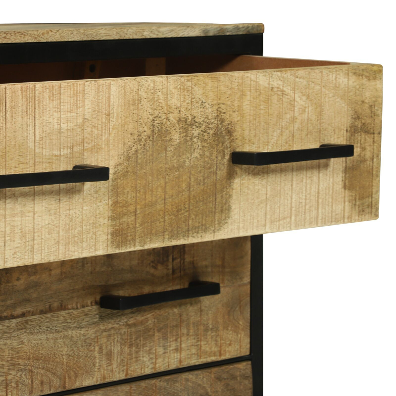 Sideboard 70x35x70 cm Massivholz Mango