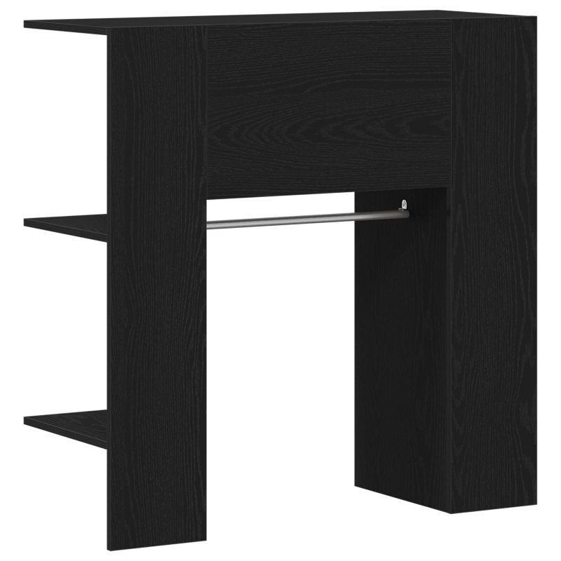 Flurschränke 2 Stück Schwarz-Eiche Holzwerkstoff