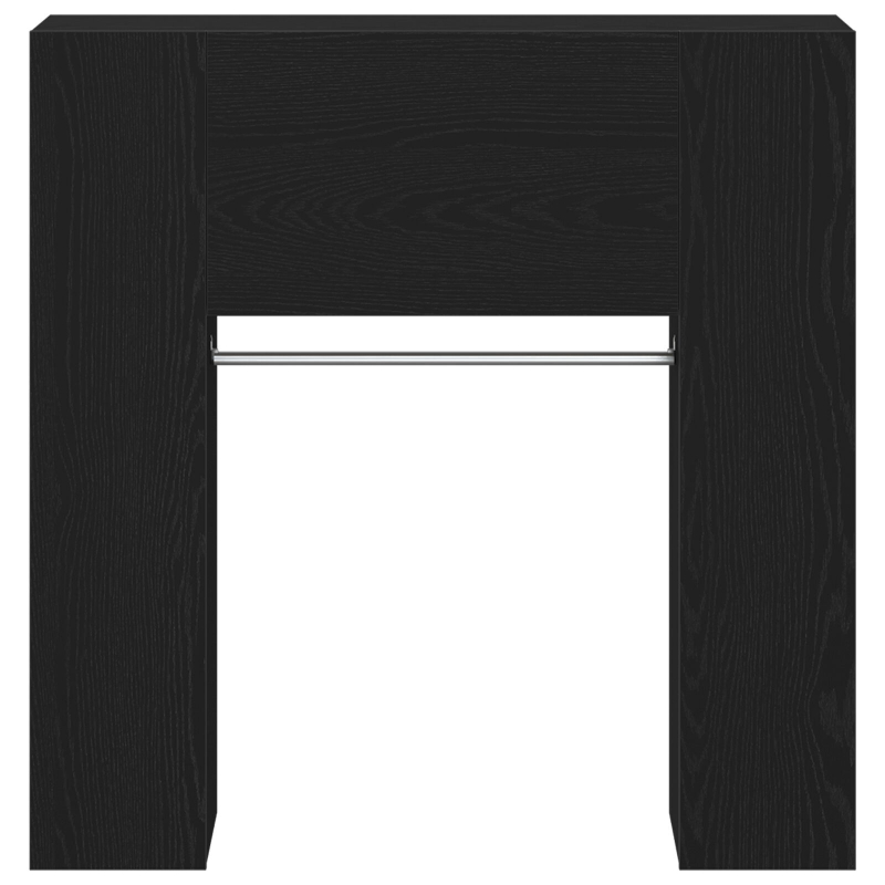 Flurenschrank Schwarz Eiche 97,5x37x99 cm Holzwerkstoff
