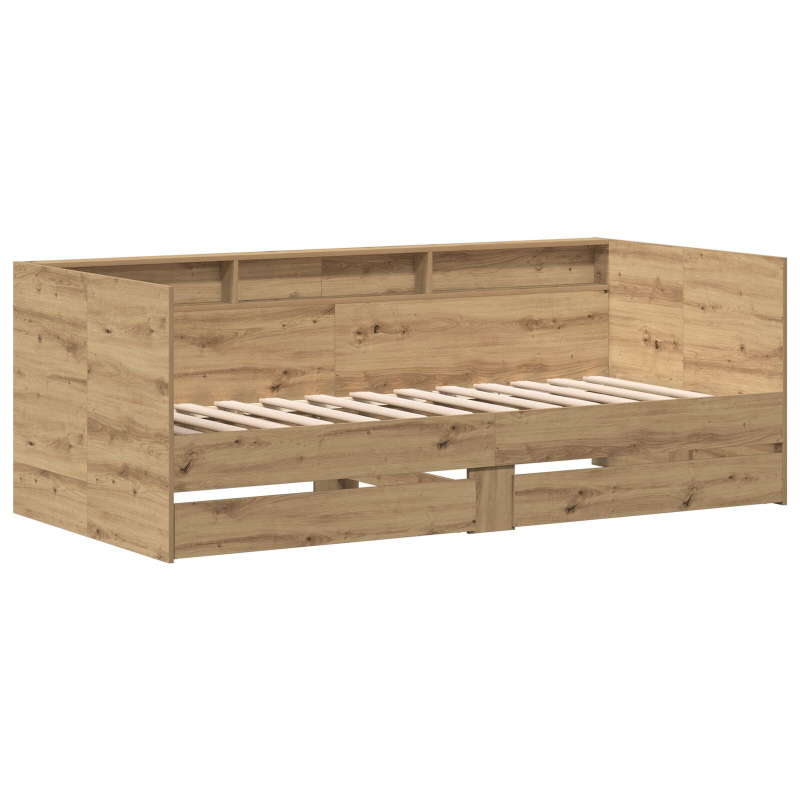 Tagesbett mit Schubladen Artisan Eiche Holzwerkstoff 90 x 200 cm