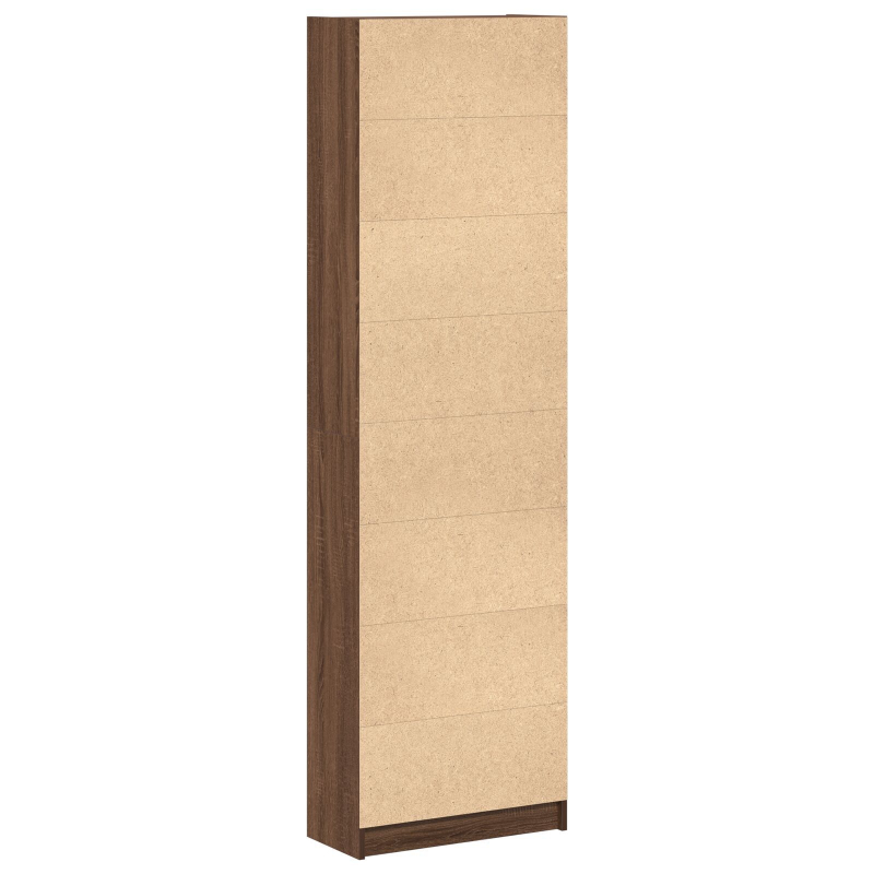 Kleiderschrank Braun Eiche 55x25x189 cm Holzwerkstoff