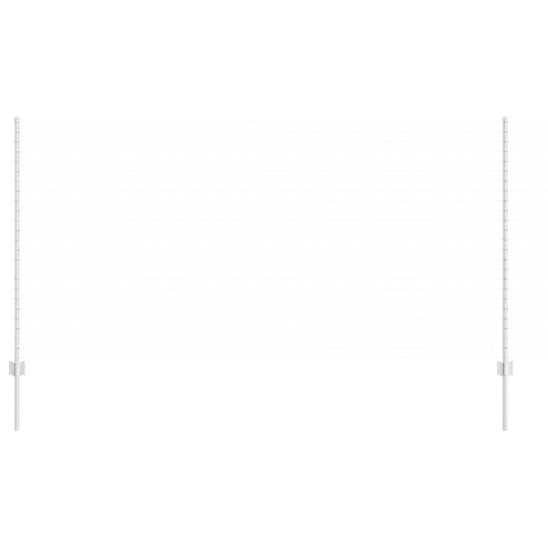 88 Stück U-Kanal Silber 180 cm Stahlzaunpfosten