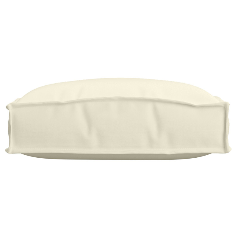 Pallet Kissen für Sitz 6 Teile Creme 40x40x8 cm Oxford Stoff