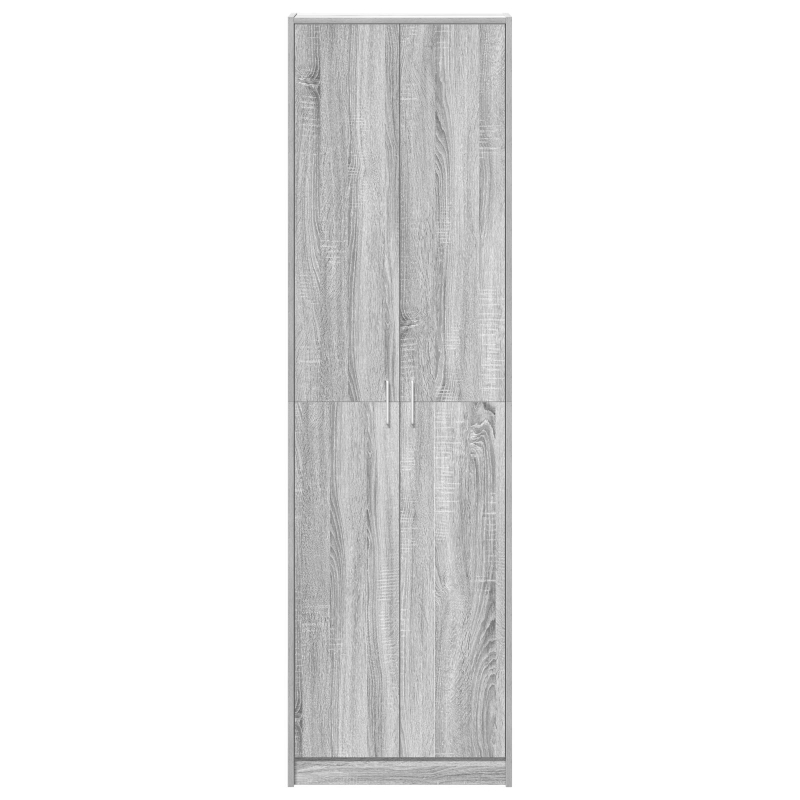 Kleiderschrank Grauer Sonoma 55x25x189 cm Holzwerkstoff