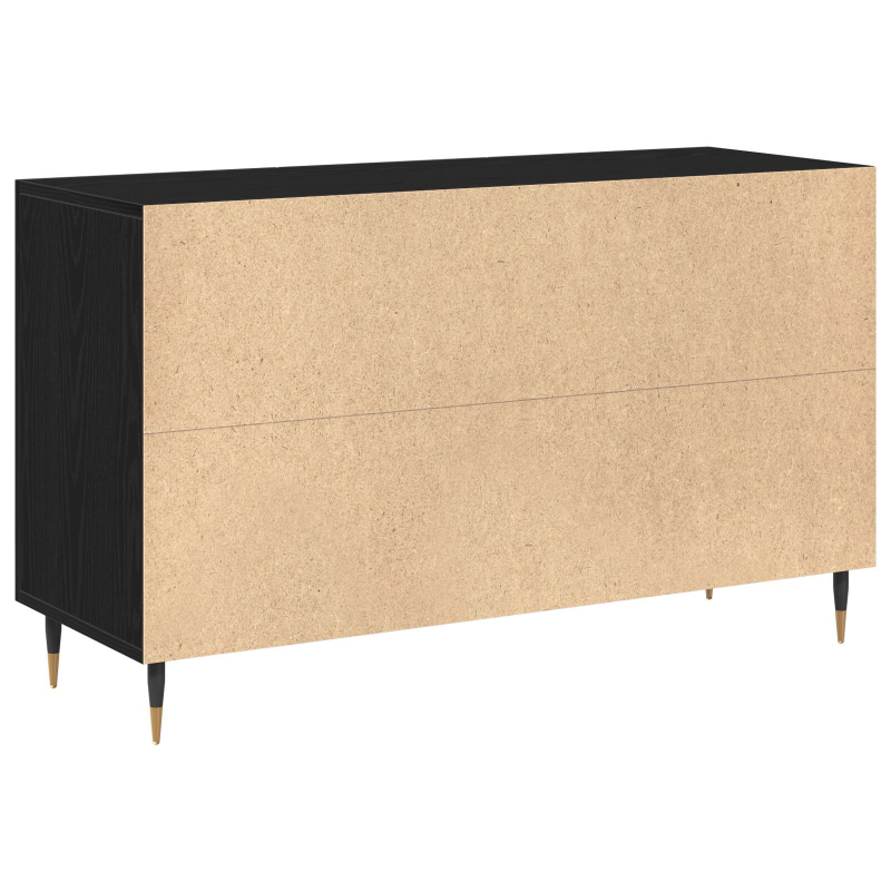Sideboard Schwarze Eiche 100x36x60 cm Funktionsholz