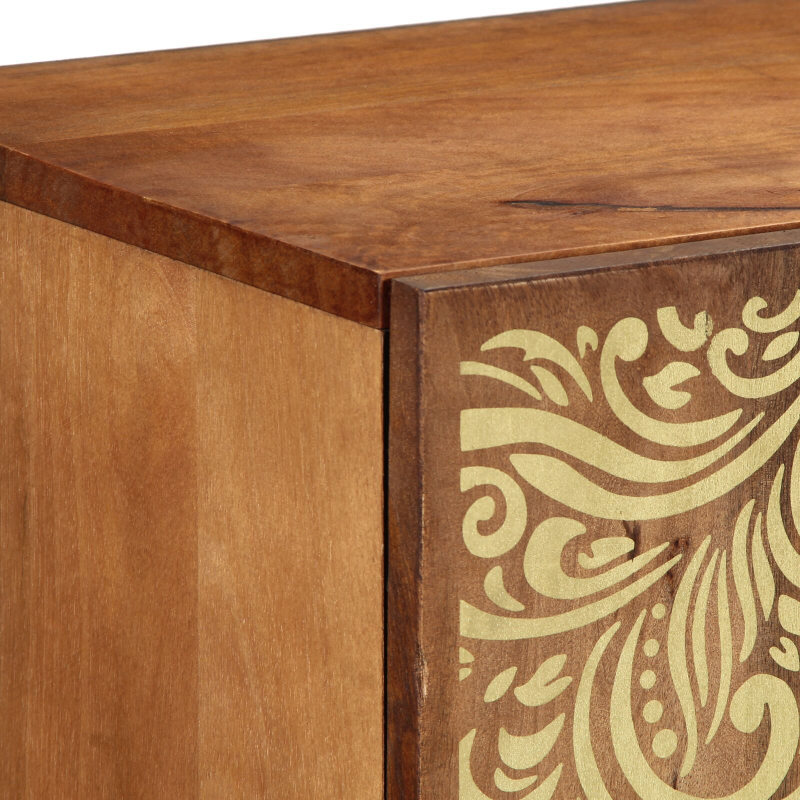 Sideboard 90x33x75 cm Massivholz Mango