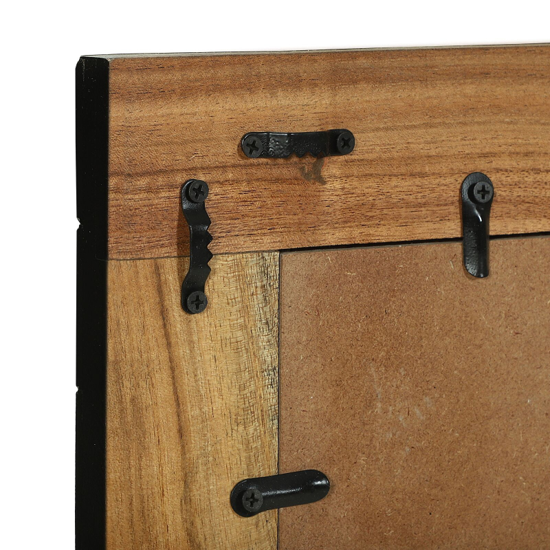 Spiegel 90x2x50 cm Massivholz Akazie