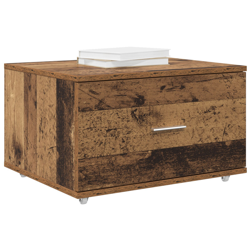 Schubladenschrank Altes Holz Spanplatte Mittel Schubladenschrank