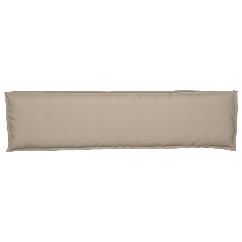 Palettenkissen für Bank 2 Teile Taupe 150x40x8 cm Oxford-Stoff
