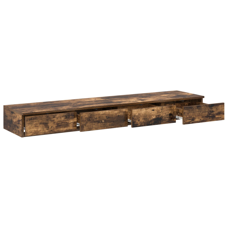 Nachttisch Geräucherte Eiche Holzwerkstoff 160 x 36,5 x 16,5 cm