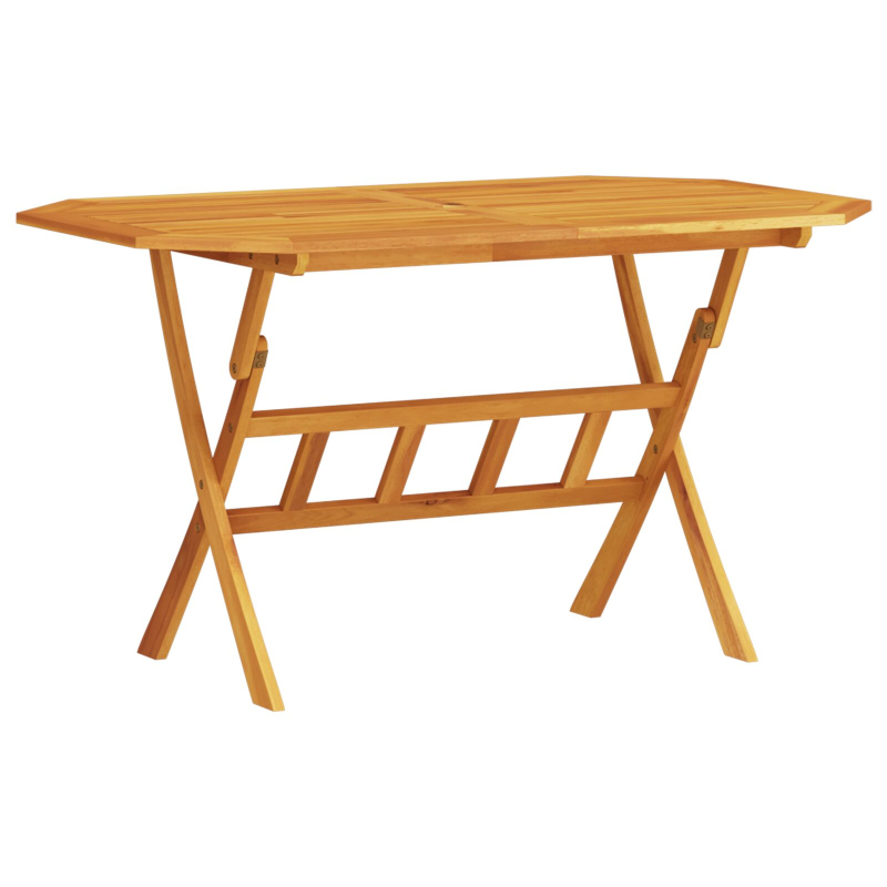 5-teiliges Garten-Diningset aus solidem Akazienholz