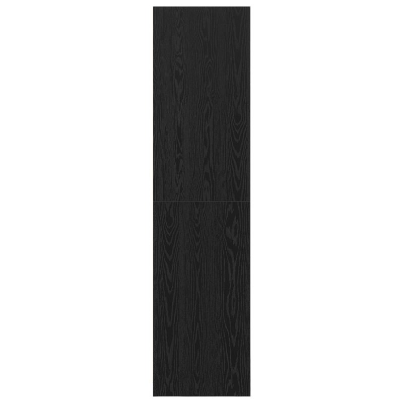 Schwarzer Eichenkleiderschrank - 100x50x200 cm