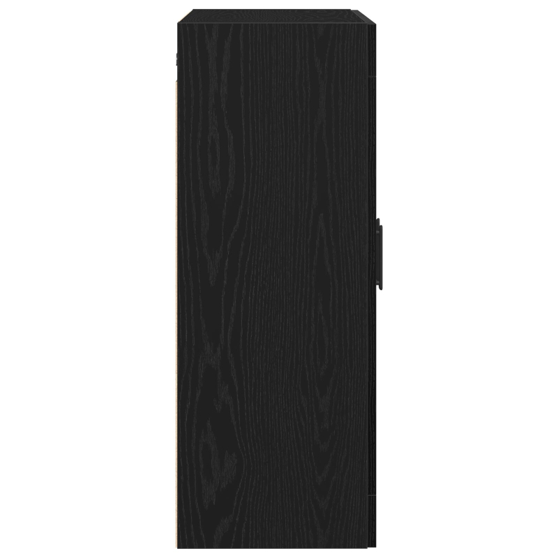 Highboard Schwarze Eiche 69,5x34x90 cm Nachbildungsstoff