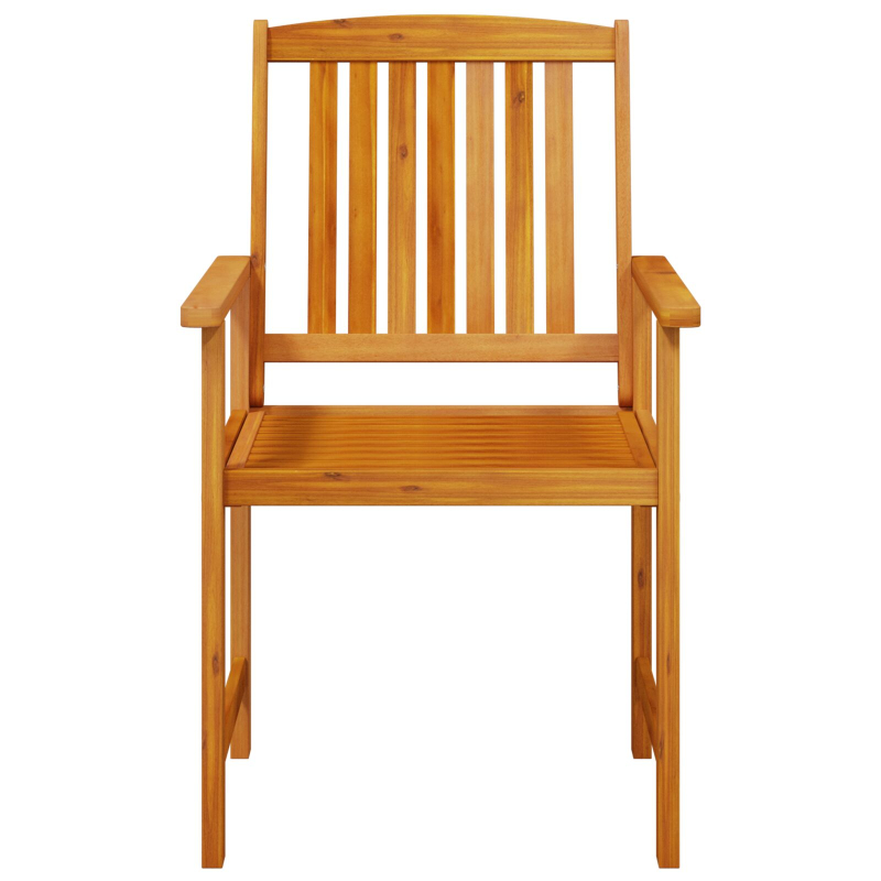 9-teiliges Garten-Dining-Set aus massivem Akazienholz