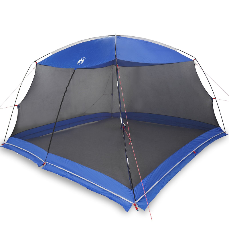 Camping Moskito-Netz mit Tür Blau für 5 Personen Wasserdicht