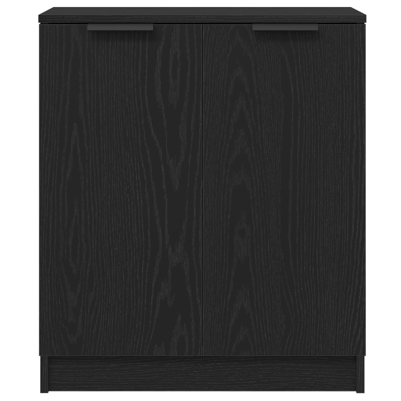 3-teilige Sideboards aus schwarzem Eichenholzwerkstoff