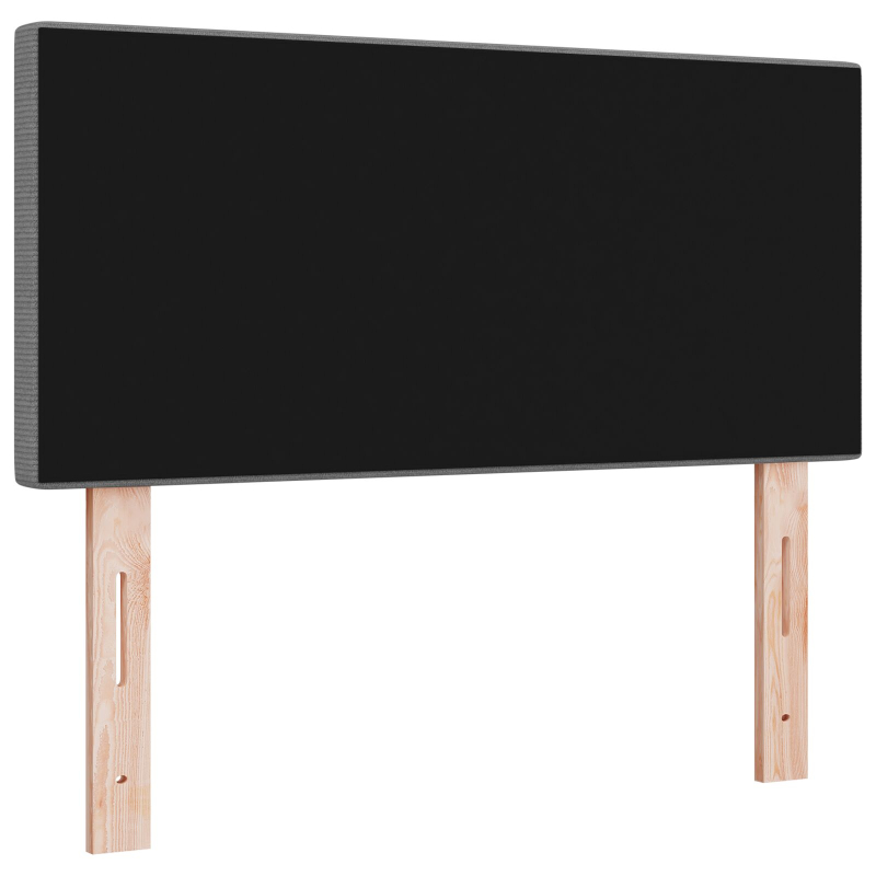 Kopfteil Schlichtes Design Hellgrau 100 cm Cordstoff