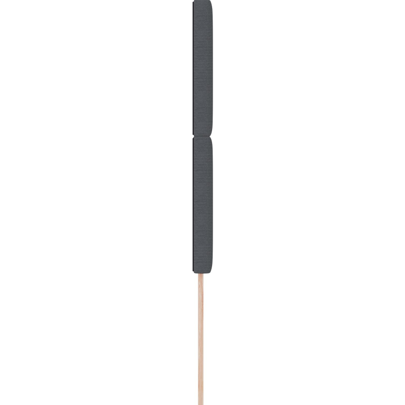 Kopfteil Schlichtes Design Dunkelgrau 100 cm Cord-Stoff