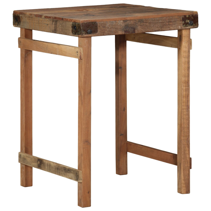 Esstisch 55x60x76 cm Massivholz wiederverwendet
