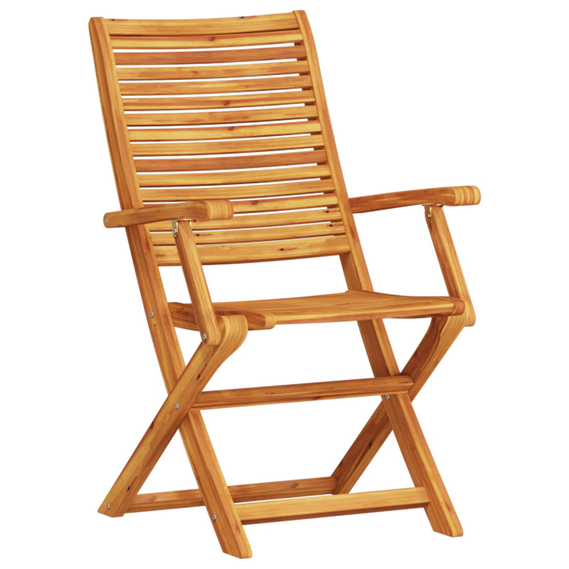 3-teiliges Bistro-Set aus faltbarem Akazienholz