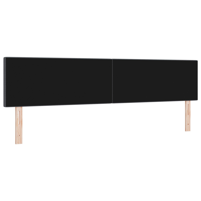 Kopfteil Einfaches Design Dunkelgrau 200 cm Cord-Stoff