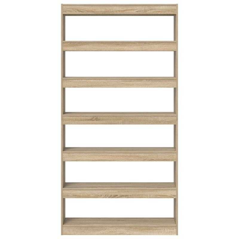 Bücherregal Sonoma Eiche Holzwerkstoff 100 x 30 x 198 cm Regale