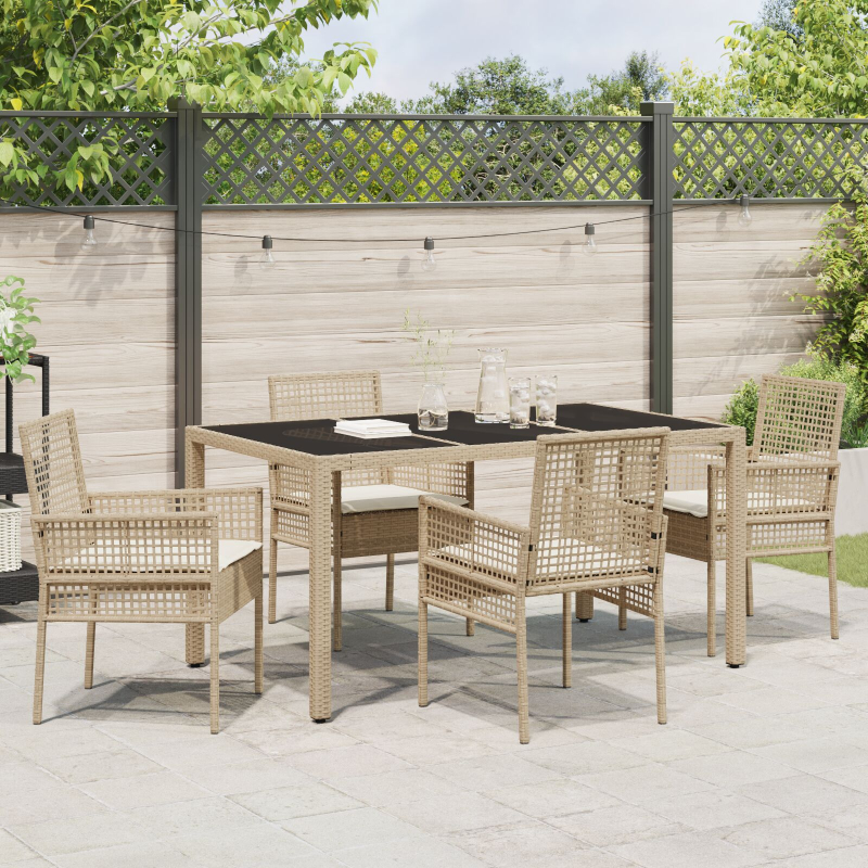 Set von 3 Beige