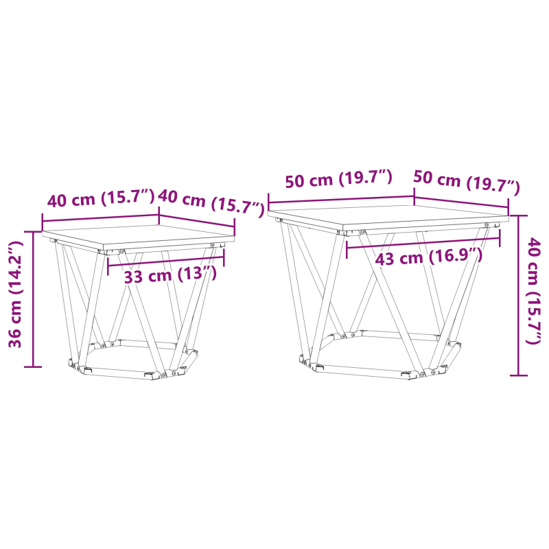 Couchtisch Eisen PB