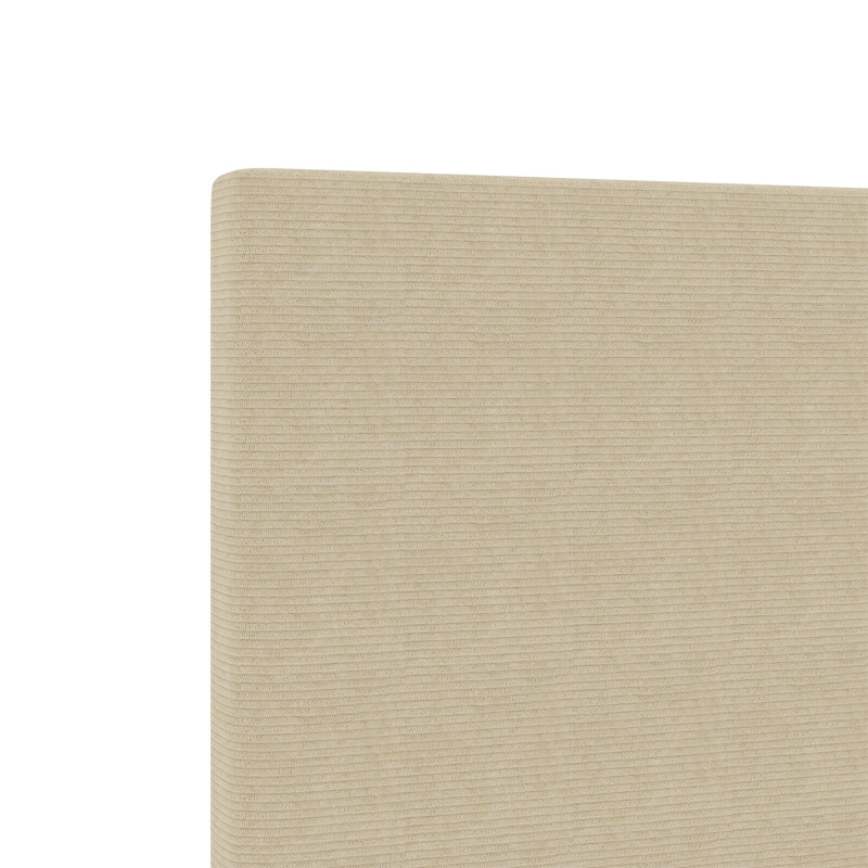 Kopfteil Schlichtes Design Lichtgrün Grau 140 cm Cordstoff