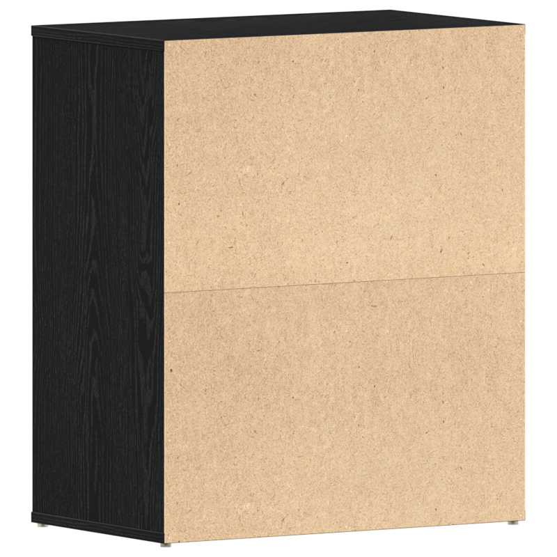 Schuhschrank Schwarze Eiche 60x35x70 cm Holzwerkstoff