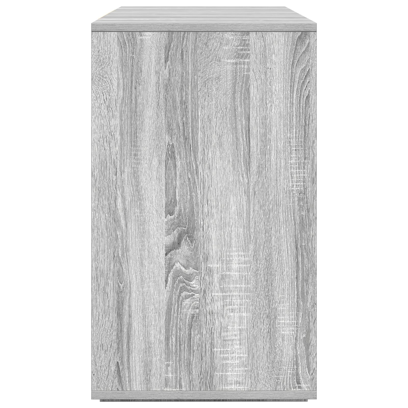 Grau Sideboard Graues Sonoma Holzwerkstoff 135 x 41 x 75 cm