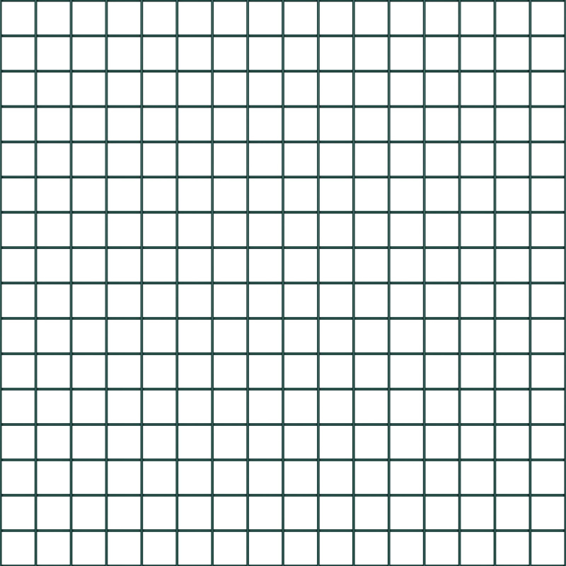 Geschweißter Drahtzaun mit 13 Spike-Pfosten, Grün, 1x25 m, Stahl