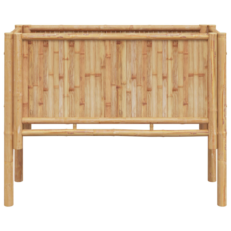 Garten Hochbeet 90x35x70 cm Bambus
