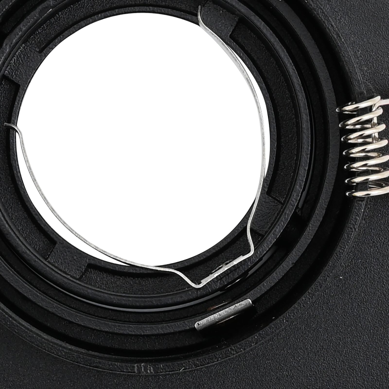 Einbau-Spotlights 12 Stück Quadratisch GU10 Schwarz 91x91 mm