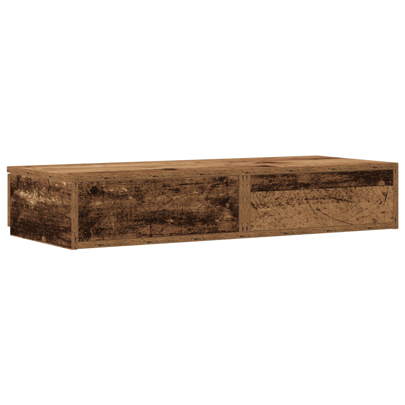 Bett-Schubladen aus Altholz 90x36,5x16,5 cm MDF