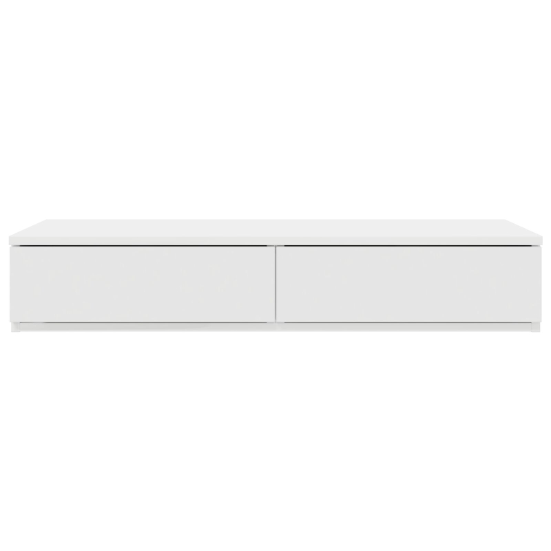 Bett-Schubladen Weiß 100x36,5x16,5 cm aus Holzwerkstoff