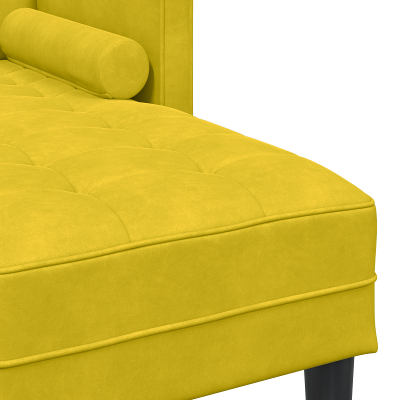 5-teiliges Garten-Sofaset mit Kissen Schwarz Poly-Rattan Akazie