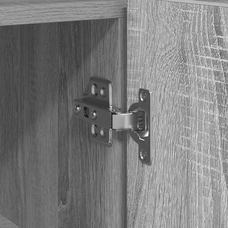 Sideboard Graues Sonoma Holzwerkstoff 116 x 30 x 75 cm Sideboard