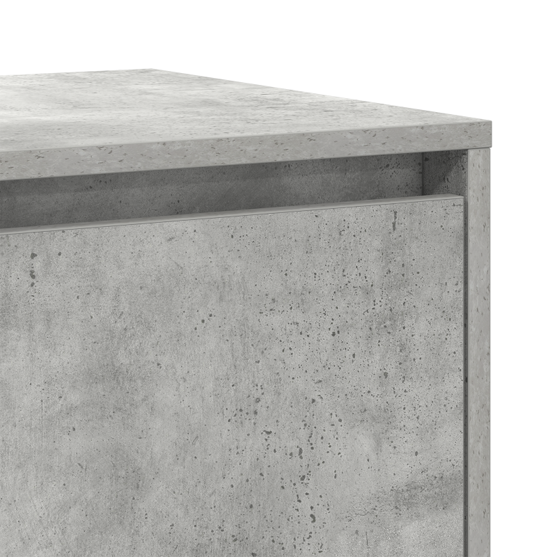 Beton Grau Sideboard Beton grau Holzwerkstoff 120 x 41 x 75 cm